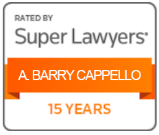 Super Lawyers 15 Years Badge Image Barry Cappello