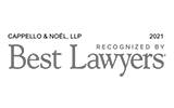 Cappello Noel Best Lawyers 2020 Badge